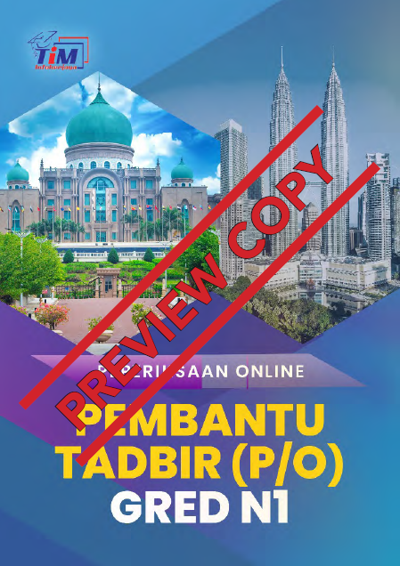 Preview Psikometrik Pembantu Tadbir (P/O) N1