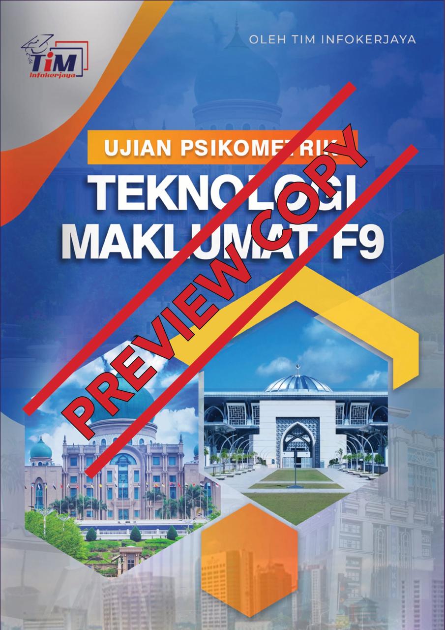 Preview Psikometrik Pegawai Teknologi Maklumat F9