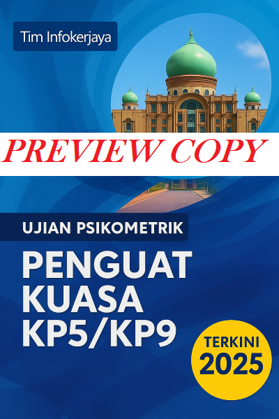 Preview Psikometrik Pengaut Kuasa KP5 / KP9